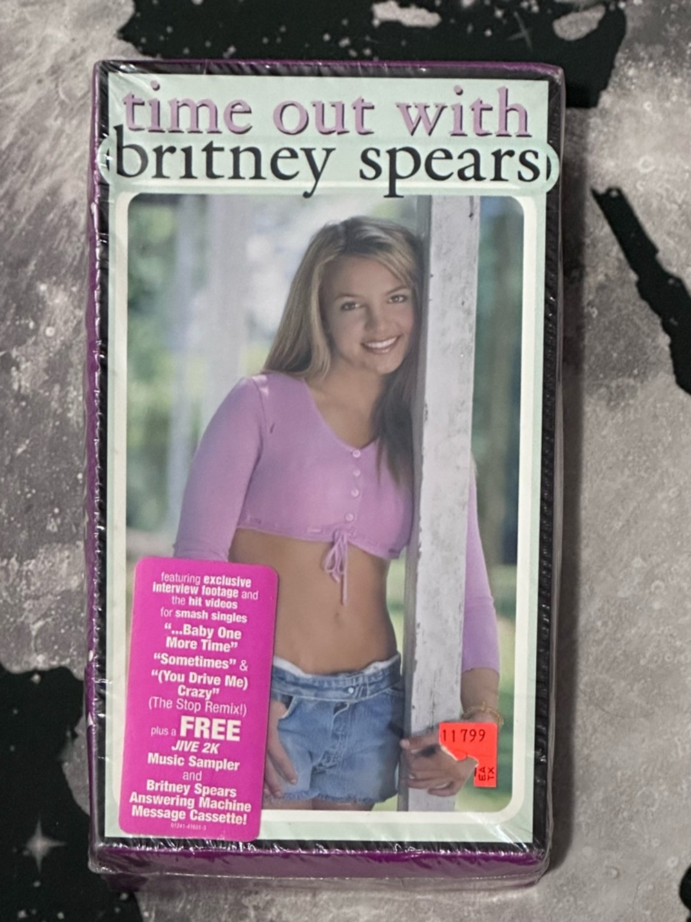 Time Out With Britney Spears VHS Tape